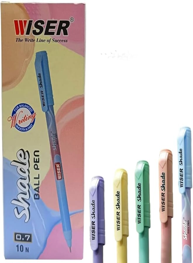 Wiser SHADE pen set of 10 pens -BLUE